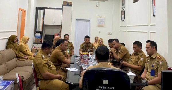 Plt Camat Aswin Pimpin Rakor Persiapan Pemilu Damai yang Dihadiri Lurah se-Kecamatan Bontoala