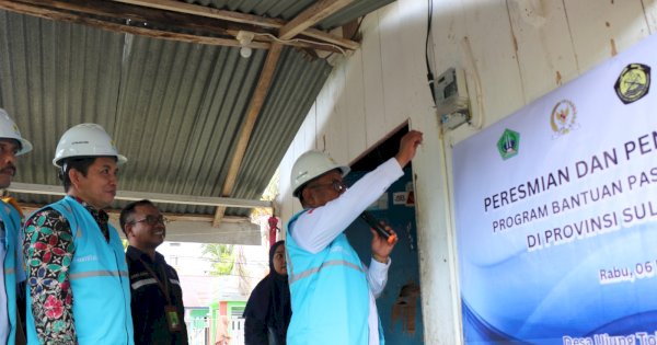 434 Warga Prasejahtera di Kolaka Utara Dapat Sambungan Listrik Gratis