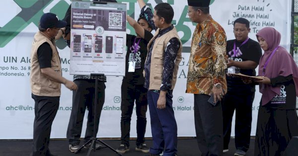 Launching Web Halal Center, Rektor UIN Alauddin: Halal Persoalan Ideologi