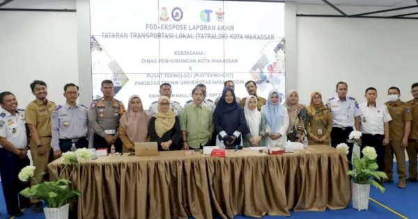 Dishub Makassar Gelar FGD Ekspose Laporan Akhir Penyusunan TATRALOK