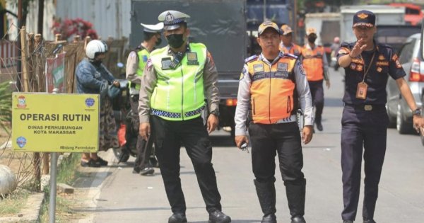 Dishub Makassar Kembali Gelar Giat 94 di Ir Sutami, Tilang Truk Overload