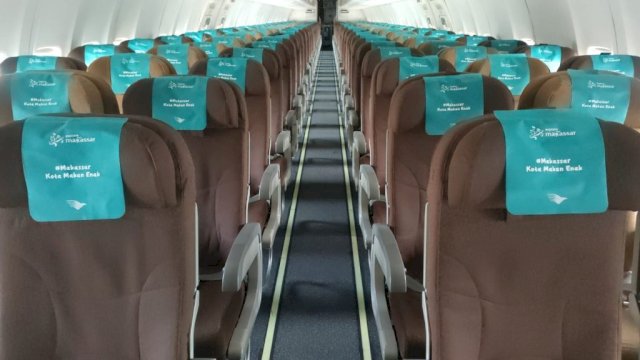 Dispar Makassar Kolaborasi Garuda Indonesia Promosikan Makassar Kota Makan Enak di Pesawat