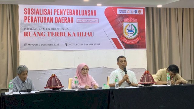 Legislator DPRD Makassar Budi Hastuti Ajak Warga Tidak Buang Sampah di Ruang Terbuka Hijau&nbsp;