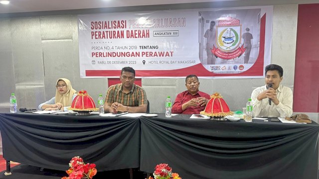 Sekretariat DPRD Makassar Gelar Sosialisasi Perda Perlindungan Perawat: Jadi Acuan Sikap, Perilaku dan Tindakan