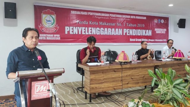 Legislator DPRD Makassar Mesakh RR Sebut Peran Orang Tua Sangat Penting dalam Pendidikan Anak