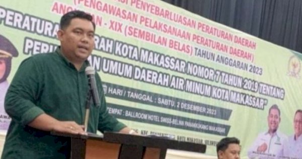 Imam Musakkar Paparkan Peran PDAM dalam Pelayanan Air Bersih  untuk Warga Makassar