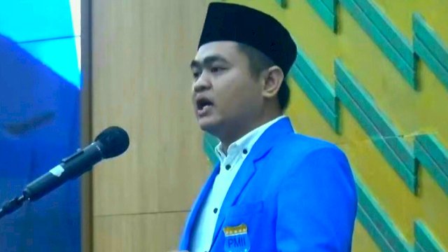 Fungsionaris Pengurus Besar Pergerakan Mahasiswa Islam Indonesia (PB PMII), Abraham. Foto: dok