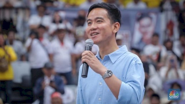 Cawapres Gibran Rakabuming Raka. Foto: ist