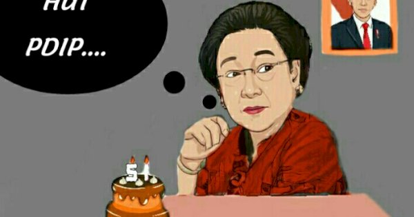 Presiden Jokowi Absen di HUT PDIP