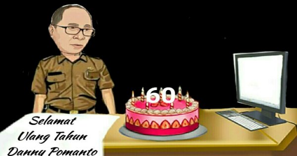Selamat Ulang Tahun Wali Kota Makassar Danny Pomanto