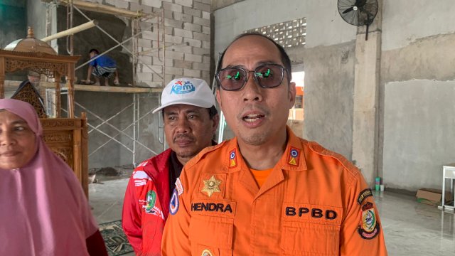 Kepala Pelaksana (Kalak) BPBD, Akhmad Hendra Hakamuddin. Foto: harian.News/sinta