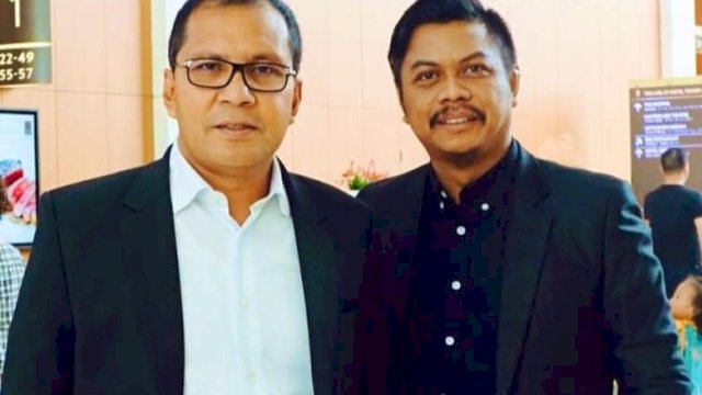 Wali Kota Makassar, Moh Ramdhan Pomanto dan Kepala Bapenda Makassar Firman Hamid Pagarra. Foto: ist