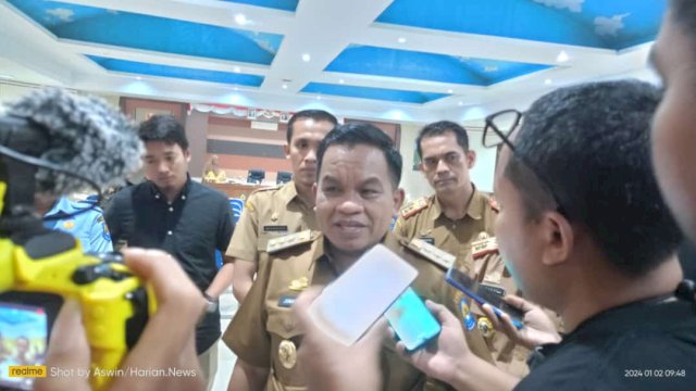 Pj Bupati Jeneponto Junaedi Bakri. ||Foto:Aswin_harian.news