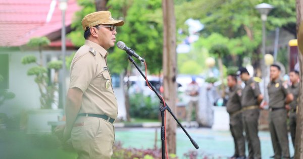 Apel Pagi, Danny Instruksikan OPD Aktif Kampanyekan Pemilu Damai