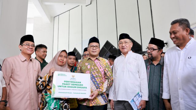 Alhamdulillah, Masjid Al-Markaz Dapat Dana Hibah dari Wali Kota Makassar