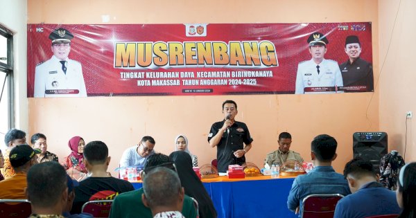 Musrenbang di Kelurahan Daya Dibuka Camat Biringkanayya Juliaman