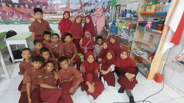 Begini Isi Obrolan Murid-Murid SD Negeri Borong Makassar Tentang Pemilu 2024