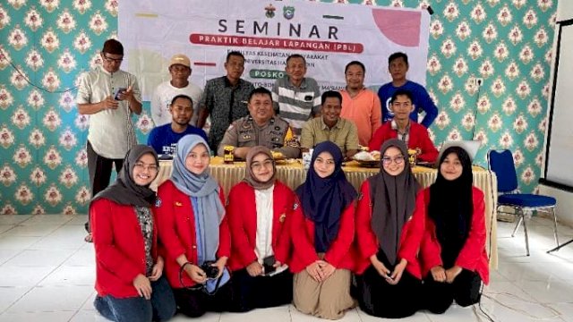 Mahasiswa FKM Unhas Sukses Edukasi Warga Pangkep Hasil Produk Daur Ulang Sampah Plastik 