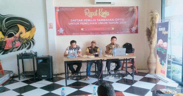 Biar Datanya Sinkron, KPU Luwu Utara Gercep Buat Rapat DPTB 2024