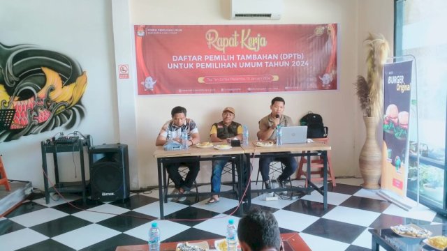 Biar Datanya Sinkron, KPU Luwu Utara Gercep Buat Rapat DPTB 2024