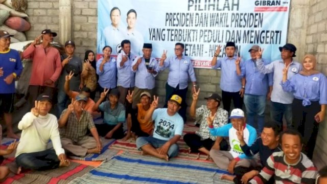 Gerakan Tani Nelayan Wilayah Tapal Kuda JATIM, Deklarasikan Prabowo Gibran