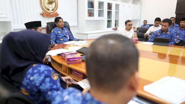 Persiapan Kerja Sama Revitalisasi Karebosi, PJ Sekda Minta OPD Siapkan Data Lengkap