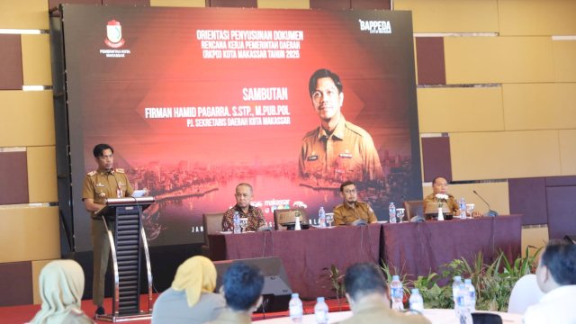 PJ Sekda &#8216;Firman&#8217; Harapkan Output RKPD 2025 Selaraskan Visi Misi Makassar