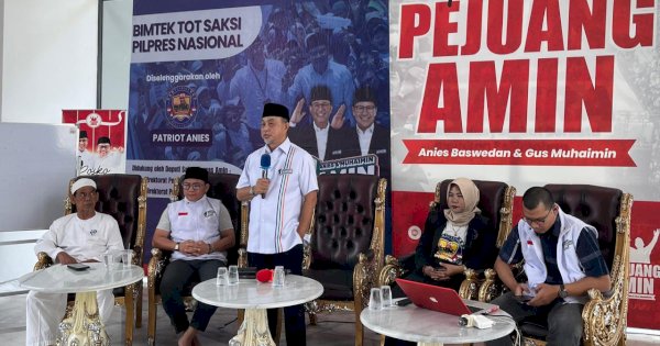 Jelang Pencoblosan, Timnas AMIN Tamsil Linrung Terjunkan Relawan Saksi di TPS dan Bangun Dapur Umum