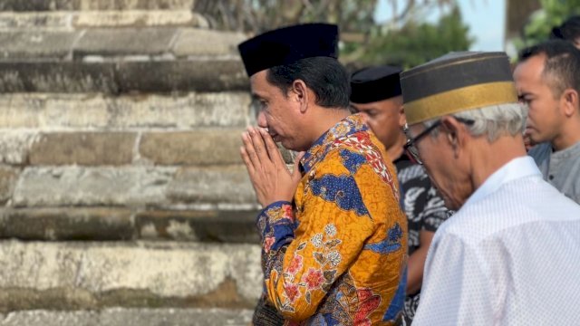 Ketua DPRD Makassar RL Ziarah ke Beberapa Makam Raja Gowa