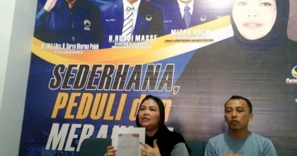 Caleg NasDem Sinjai Geram Dituding Menipu