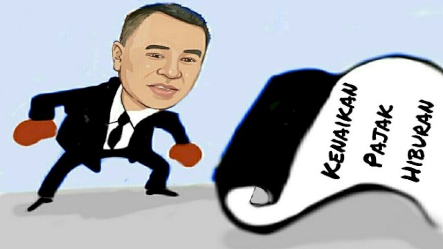 Karikatur Hotman Paris (Dodi/harian.news)