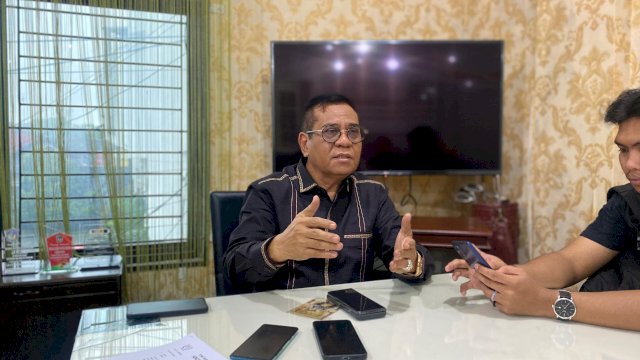 Ketua Tim Hukum TPD AMIN Sulsel Tadjuddin Rahman. Foto: harian.news/sinta