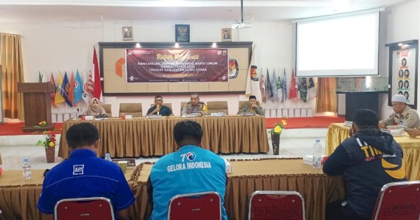 Komisioner KPU Lutra Tetapkan Kampanye Parpol Ikuti Jadwal Kampanye Pilpres