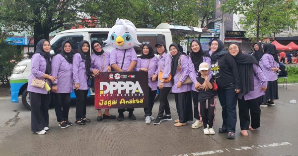 Di Car Free Day, KPU-DPPPA Makassar Ajak Perempuan Tidak Golput