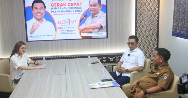 Terbakar Sejak 2020, Junaedi Dorong Percepatan Rekonstruksi Pasar Sentral Karisa