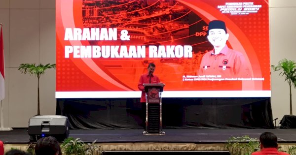 Rakor Pemenangan Pemilu, ARW Terang-terangan Panggil Danny &#8220;Gubernur Sulsel&#8221;
