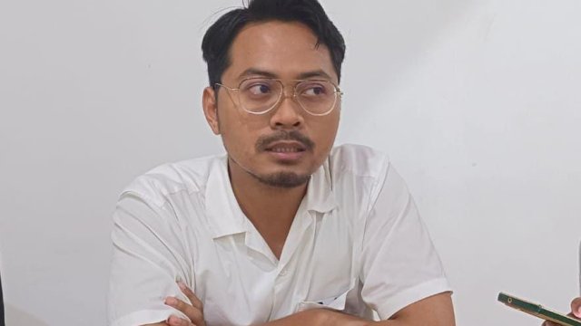 etua TKD Sulsel Ganjar-Mahfud, Udin Malik Saputra. Foto: harian.news/sinta