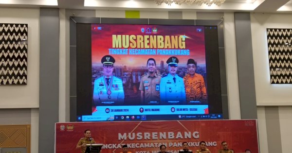 Musrembang Kecamatan Panakkukang, Camat Prioritaskan Penguatan Sarana Prasarana Berkualitas