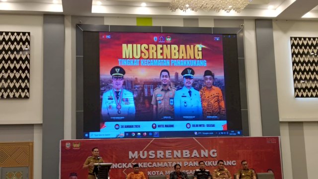 Musrembang Kecamanatan Panakukkang, Selasa (30/1/2024). Foto: harian.news/sinta