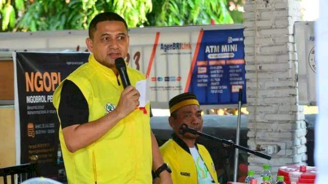 Ketua Dewan Pimpinan Daerah (DPD) II Golkar Makassar, Munafri Arifuddin. Foto: dok