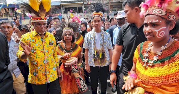 Gibran Janji Lanjutkan Pembangunan di Papua: Tidak lagi Jawa Sentris