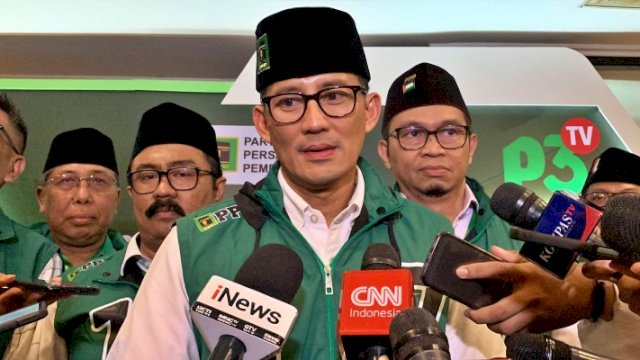 Ketua Badan Pemenangan Pemilu (Bappilu) Partai Persatuan Pembangunan (PPP), Sandiaga Uno. Foto: ist