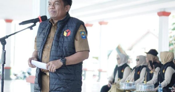 Apel Siaga, PJ Bupati Jeneponto Sampaikan Komitmen Pemilu Damai dengan Bahasa Daerah