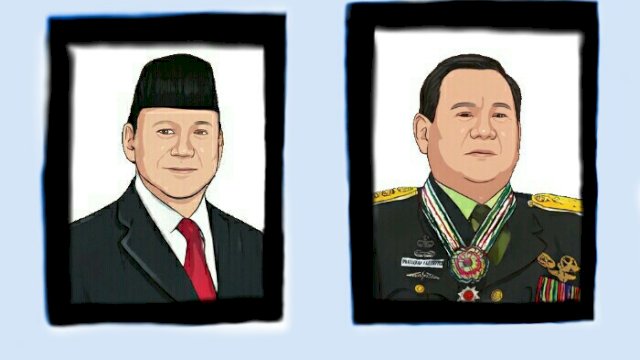 Karikatur Prabowo Subianto (Dodi/harian.news)
