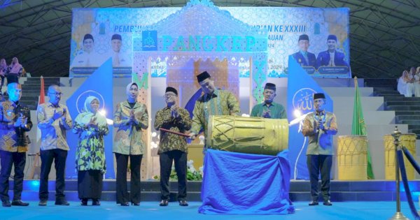 Dibuka Bupati Pangkep ‘MYL’, MTQ ke XXXIII Diikuti 292 Peserta