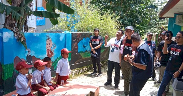 Dirjen Kemendikbudristek RI Kunker Di SDN 17 Langnga-langnga Disambut Bupati MYL