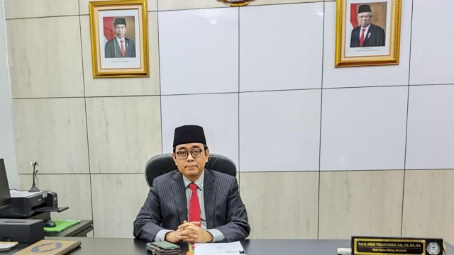 Guru Besar UIN Syarif Hidayatullah Jakarta, Ahmad Tholabi Kharlie. 