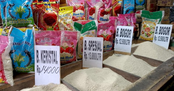 Harga Beras Menjelang Ramadhan di Makassar Terus Merangkak Naik