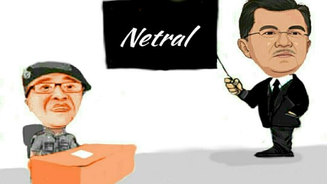 Karikatur Jusuf Kalla (Dodi/harian.news)