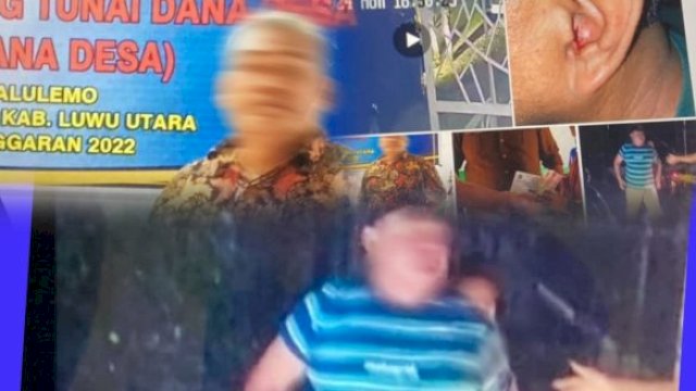 Aniaya Warga dalam Keadaan Mabuk, Oknum Kades di Luwu Utara Dipolisikan